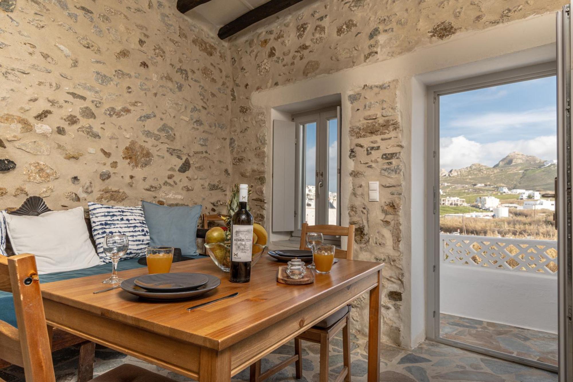Appartement The White Stone House à Naxos City Extérieur photo