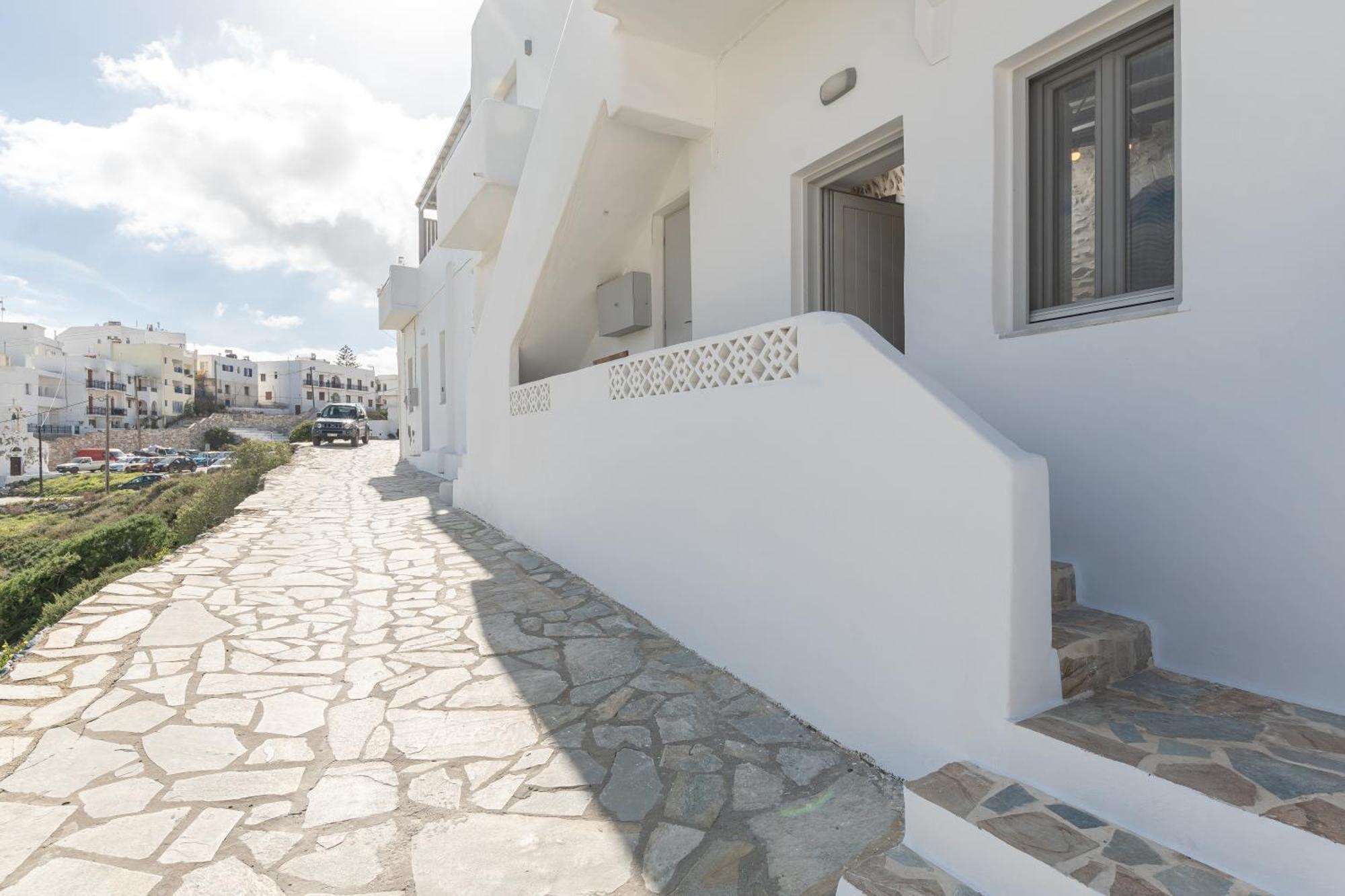 Appartement The White Stone House à Naxos City Extérieur photo