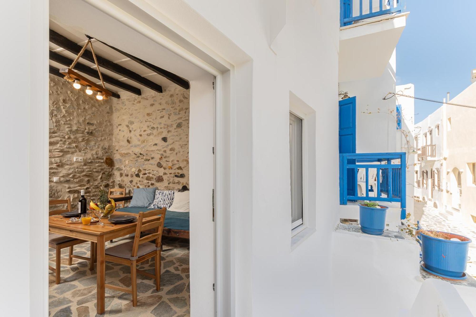 Appartement The White Stone House à Naxos City Extérieur photo