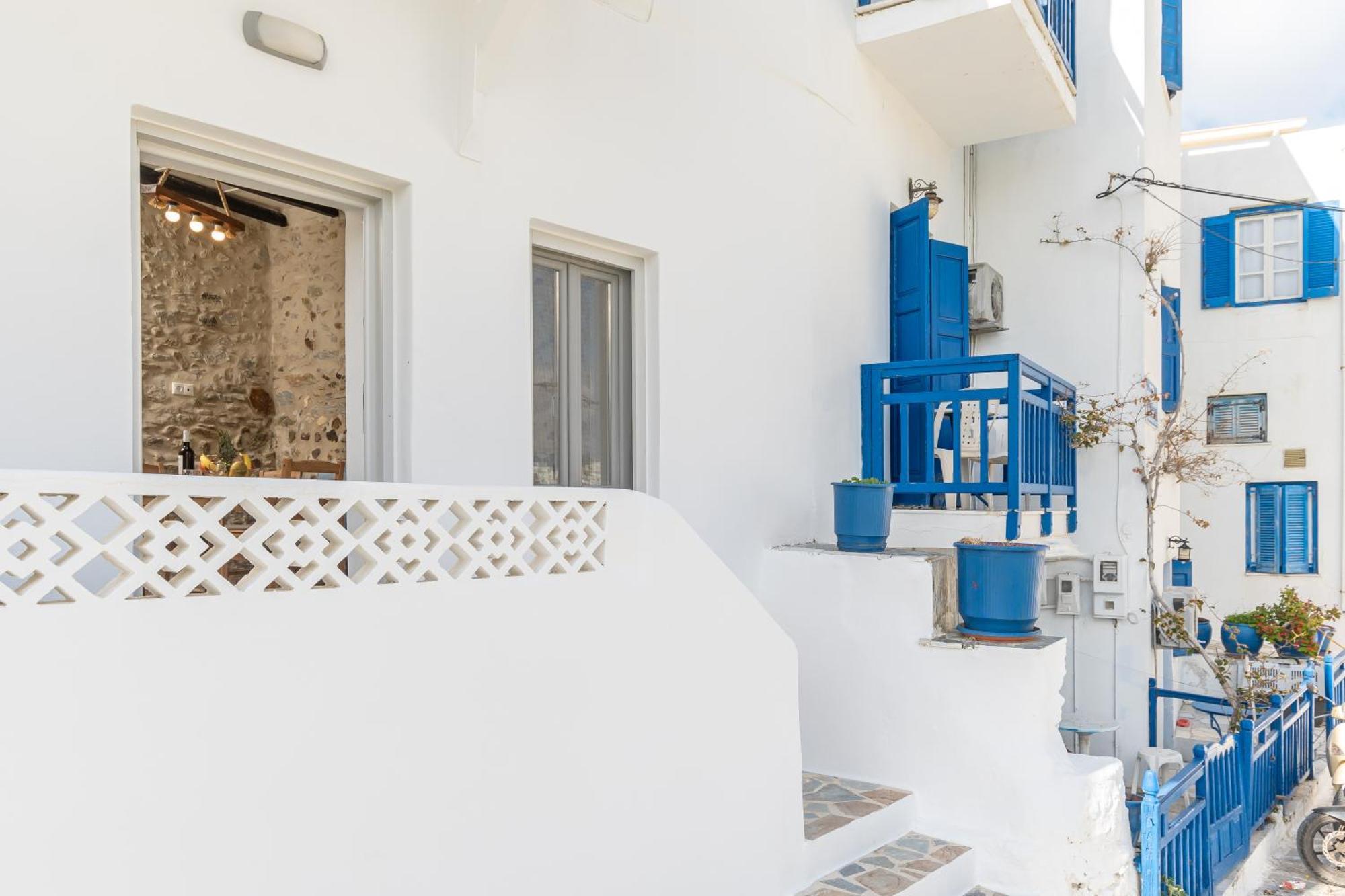 Appartement The White Stone House à Naxos City Extérieur photo